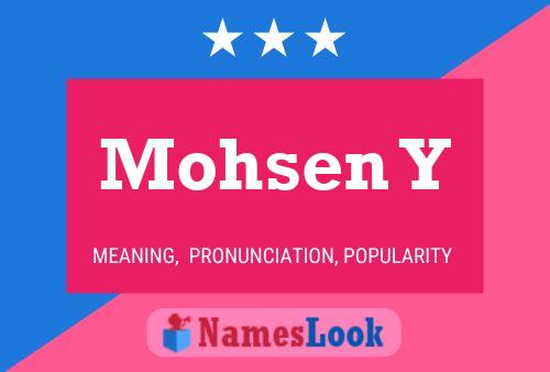 ملصق اسم Mohsen Y