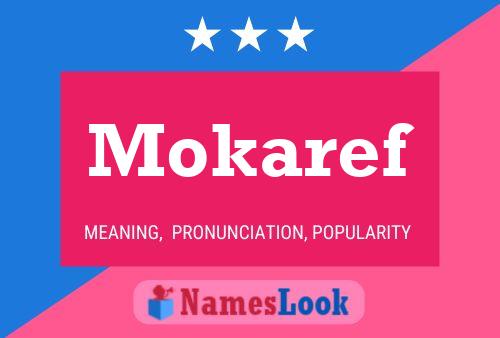 ملصق اسم Mokaref