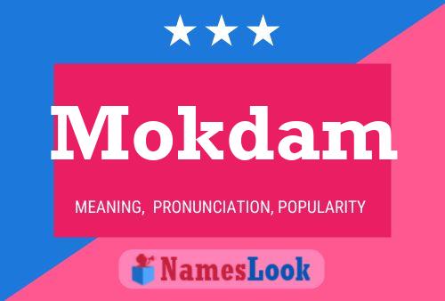 ملصق اسم Mokdam