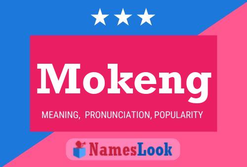 ملصق اسم Mokeng