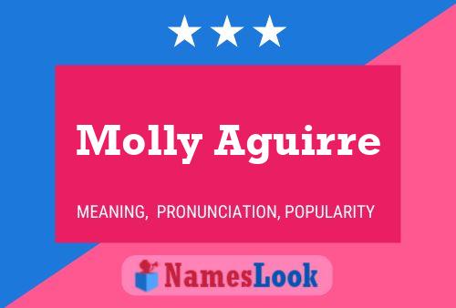 ملصق اسم Molly Aguirre