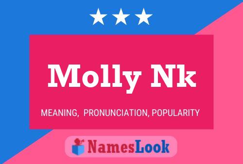 ملصق اسم Molly Nk