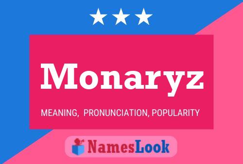 ملصق اسم Monaryz