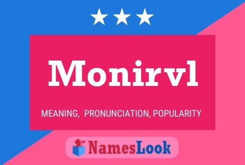 ملصق اسم Monirvl