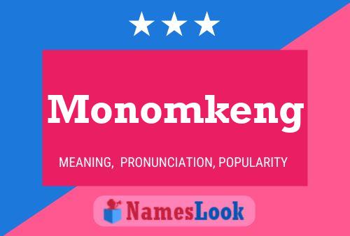 ملصق اسم Monomkeng