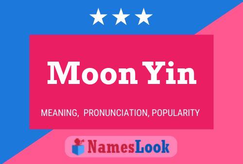 ملصق اسم Moon Yin