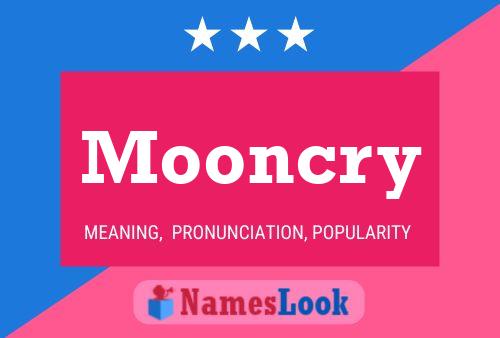 ملصق اسم Mooncry