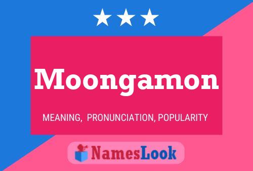 ملصق اسم Moongamon