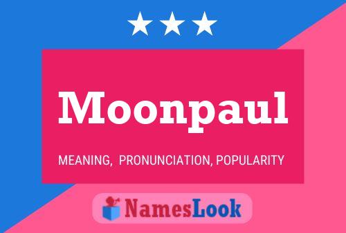 ملصق اسم Moonpaul