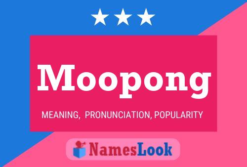 ملصق اسم Moopong