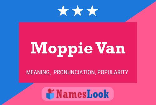 ملصق اسم Moppie Van