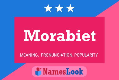 ملصق اسم Morabiet