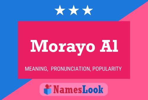 ملصق اسم Morayo Al