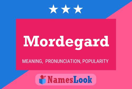 ملصق اسم Mordegard