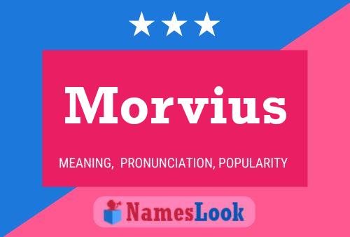 ملصق اسم Morvius