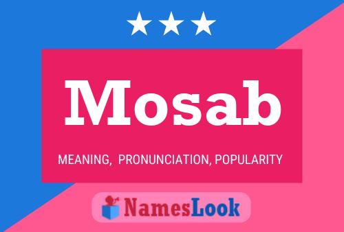 ملصق اسم Mosab