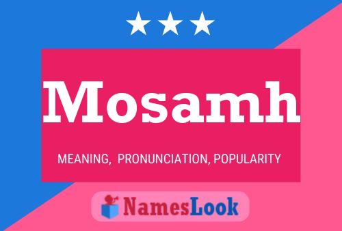 ملصق اسم Mosamh