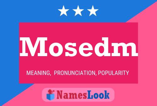 ملصق اسم Mosedm