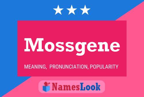 ملصق اسم Mossgene