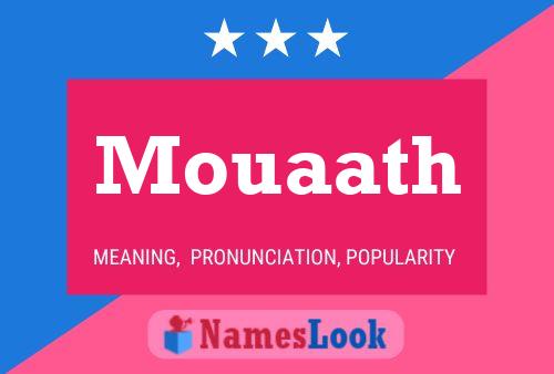 ملصق اسم Mouaath