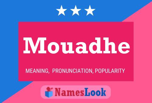 ملصق اسم Mouadhe