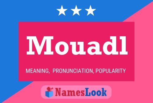 ملصق اسم Mouadl