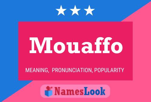 ملصق اسم Mouaffo