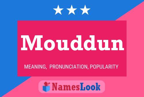 ملصق اسم Mouddun