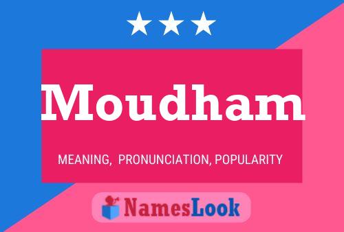 ملصق اسم Moudham