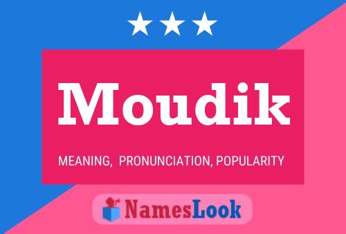 ملصق اسم Moudik