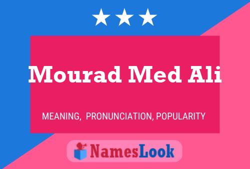 ملصق اسم Mourad Med Ali