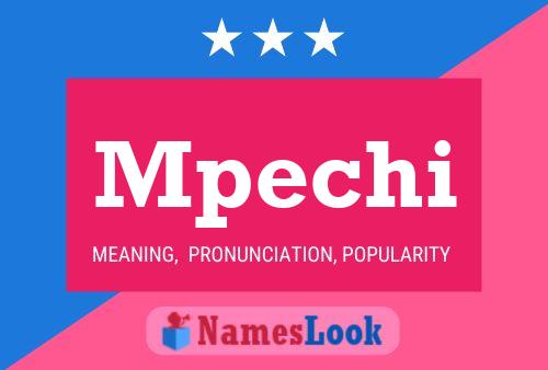 ملصق اسم Mpechi