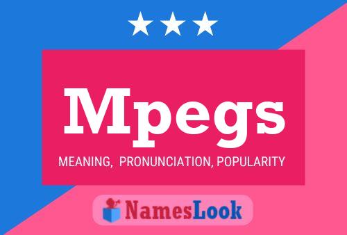 ملصق اسم Mpegs