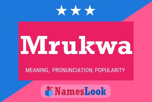 ملصق اسم Mrukwa