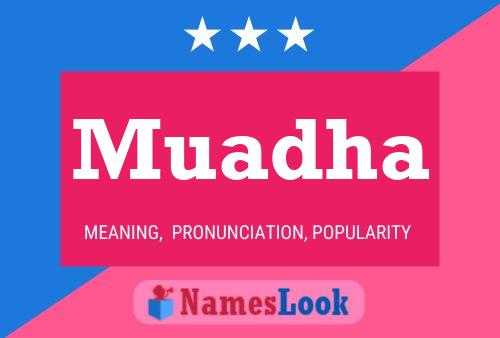 ملصق اسم Muadha