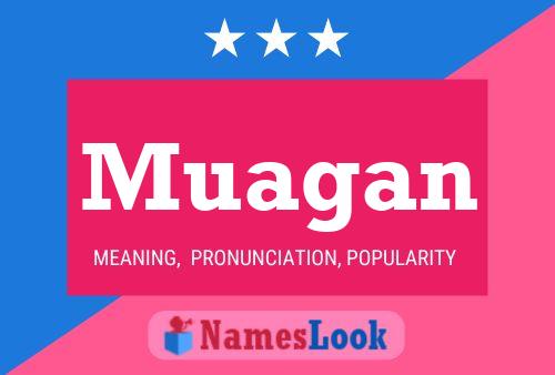 ملصق اسم Muagan