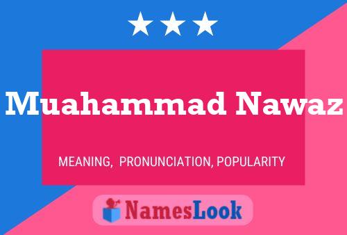 ملصق اسم Muahammad Nawaz