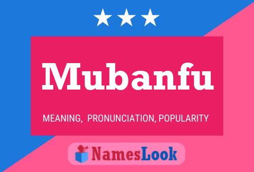 ملصق اسم Mubanfu