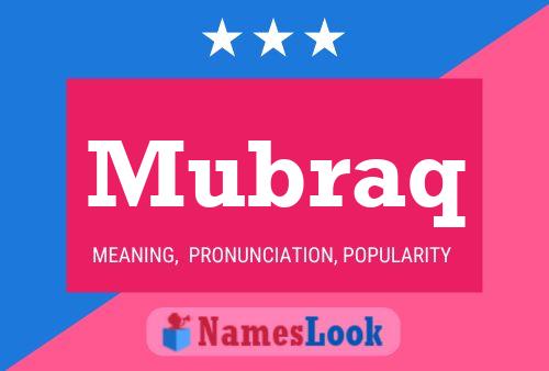 ملصق اسم Mubraq