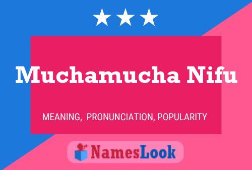 ملصق اسم Muchamucha Nifu