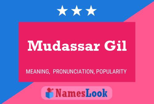 ملصق اسم Mudassar Gil