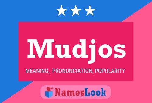 ملصق اسم Mudjos