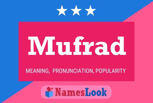 ملصق اسم Mufrad