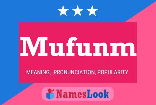 ملصق اسم Mufunm