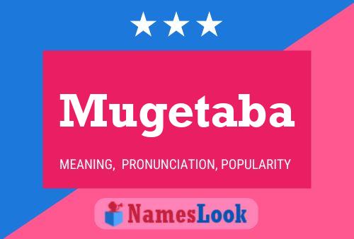 ملصق اسم Mugetaba