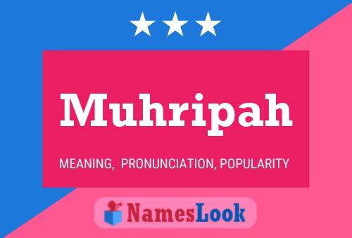 ملصق اسم Muhripah