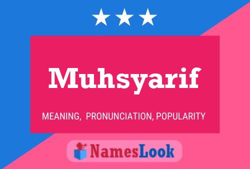 ملصق اسم Muhsyarif