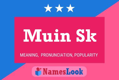 ملصق اسم Muin Sk