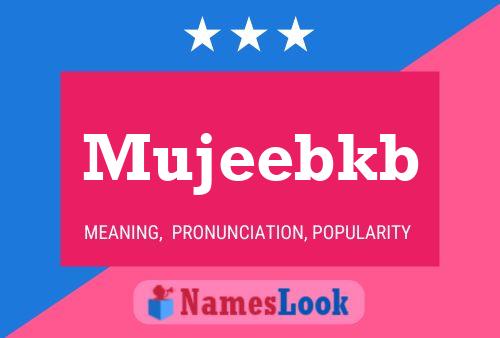 ملصق اسم Mujeebkb