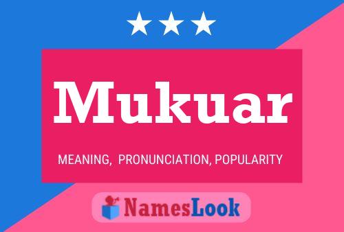 ملصق اسم Mukuar